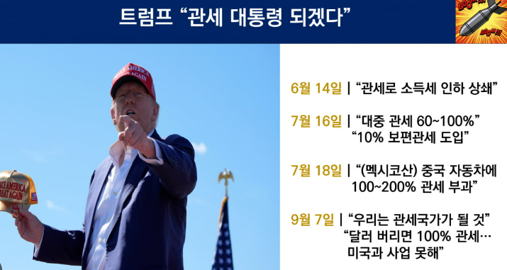 트럼프 관세 정책과 투자 기회