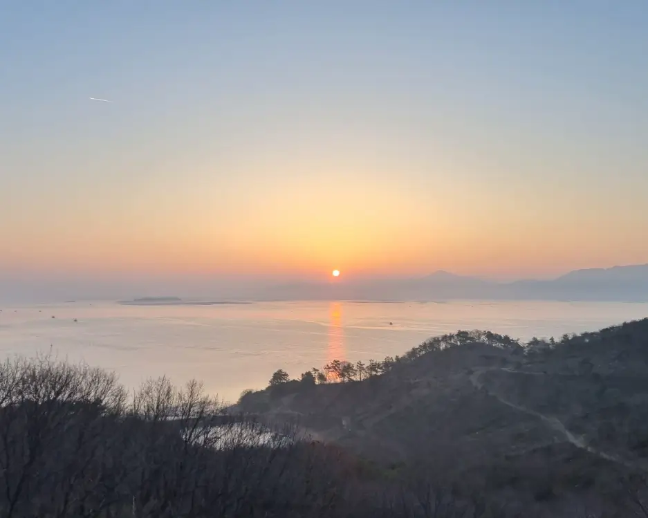 천마산 해돋이