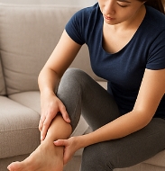 발목 접질렀을때