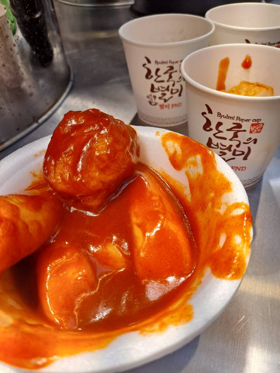 광장시장 은석이네 메뉴 샷