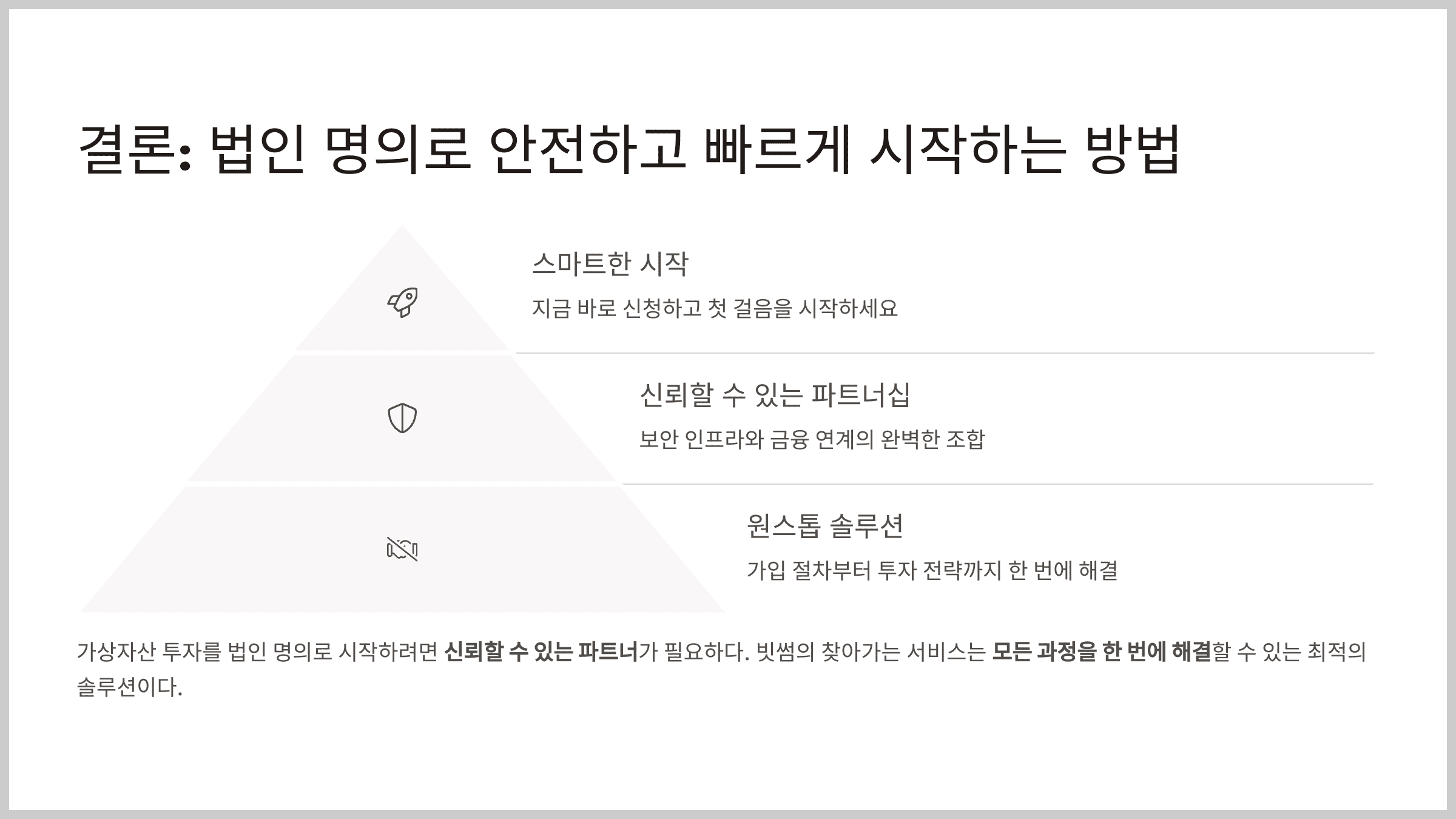 결론: 법인 명의로 안전하고 빠르게 시작하는 방법