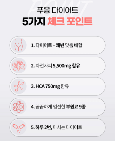 푸응 다이어트 효과 및 가격&amp;#44; 내돈내산 실제 후기