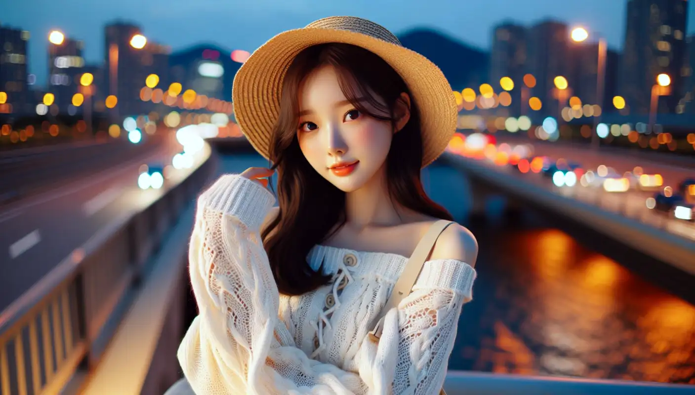 서울-인기-관광명소를-여행하는-여성의-모습