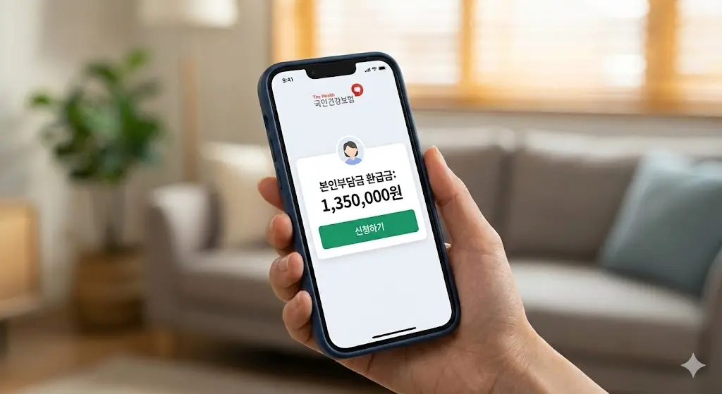 건강보험료 본인부담상한제 환급금 알아보기