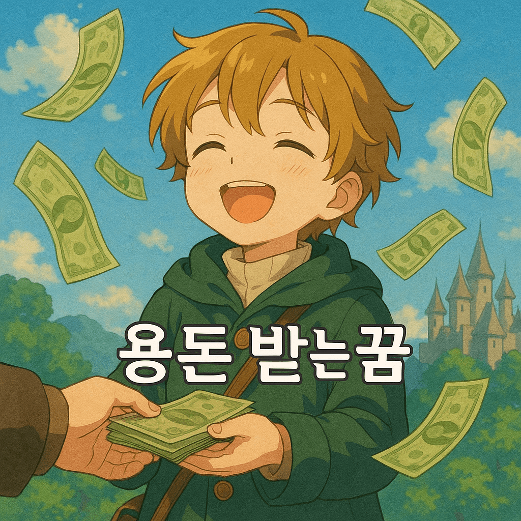 용돈 받는 꿈 해몽