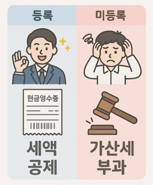 현금영수증 가맹점 등록 절차와 미등록 시 불이익