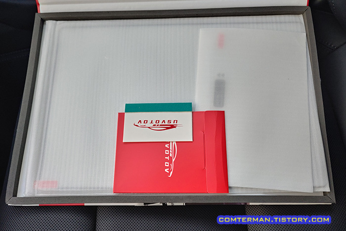 알리익스프레스 테슬라 모델3 하이랜드 강화유리 내용물