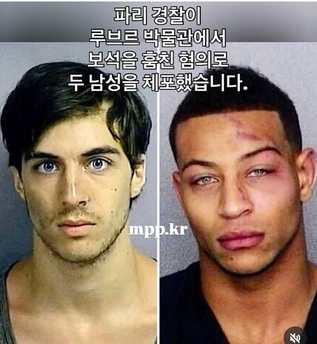 루브르박물관-도둑-얼굴-공개