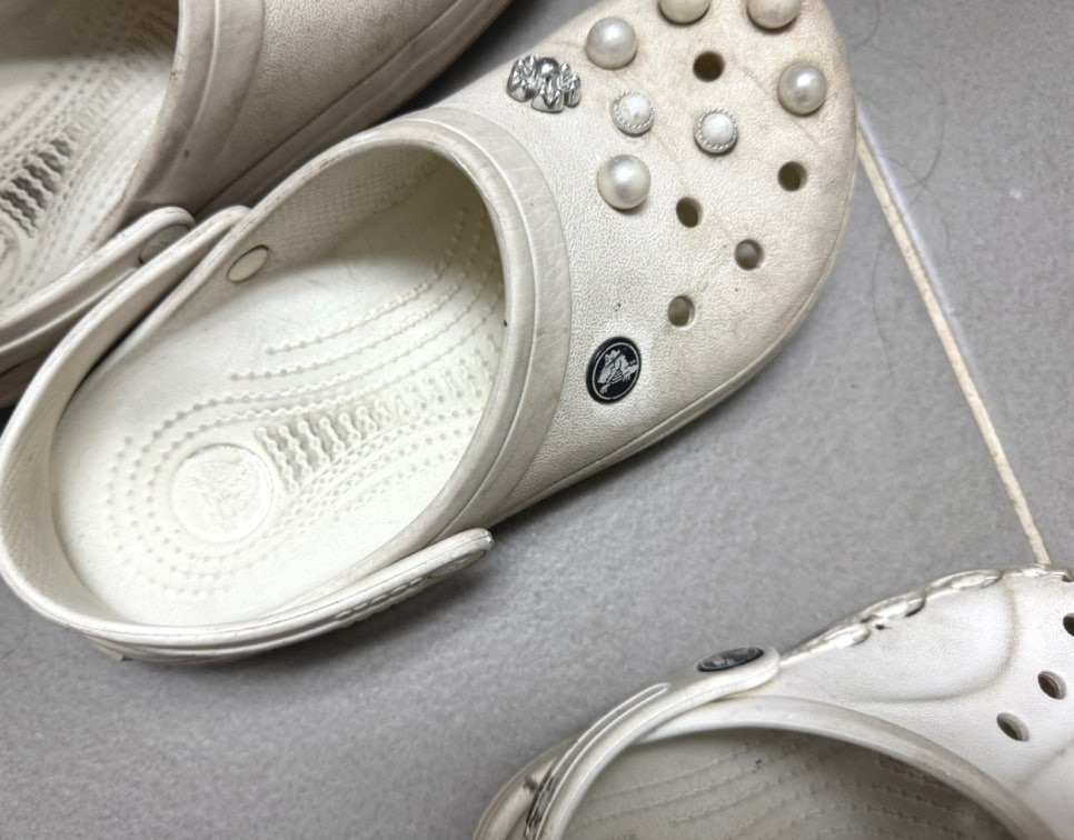 크록스 흰색 세탁법