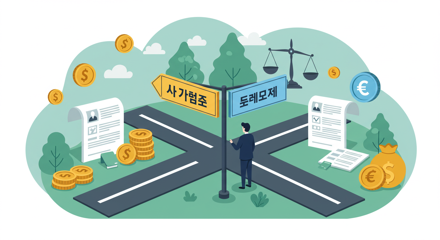 새출발기금 vs 개인회생, 나에게 맞는 채무조정은 무엇일까?