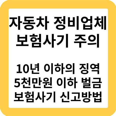 자동차 보험사기