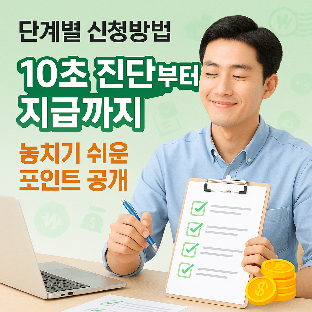 2025 청년 근속수당 480만원 신청방법 완전가이드