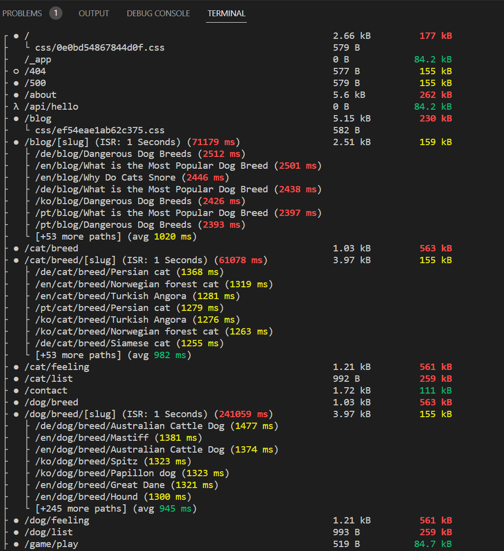 before dynamic import