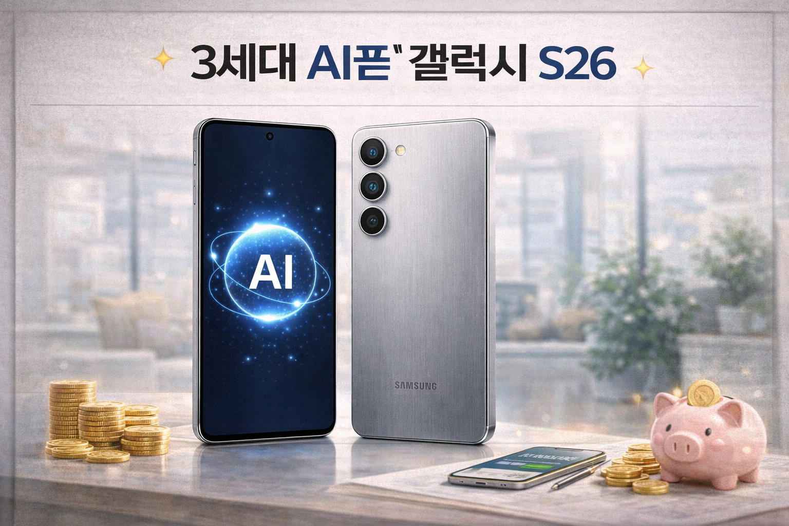갤럭시 S26 관련 사진첨부