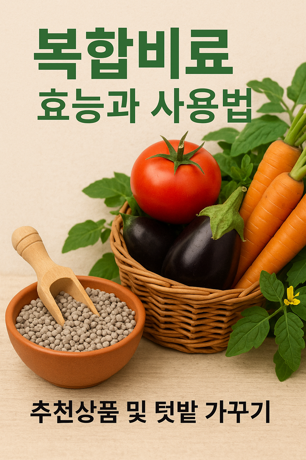 복합비료 효능과 사용법