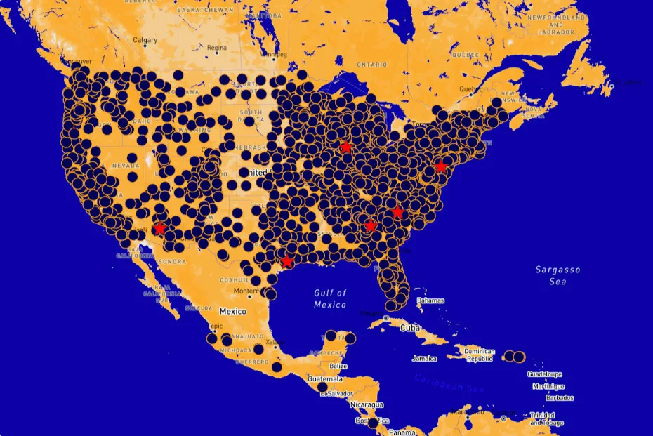 반트럼프 시위 노킹스 집회가 열리는 장소