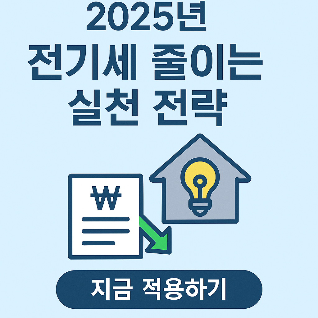 2025 개편된 전기요금 누진제 요약 인포그래픽