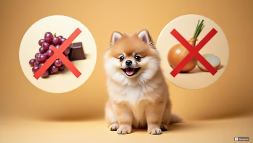 포도와 양파는 강아지에게 위험해요