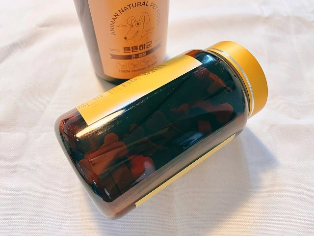 애니먼-강아지-영양제-크기