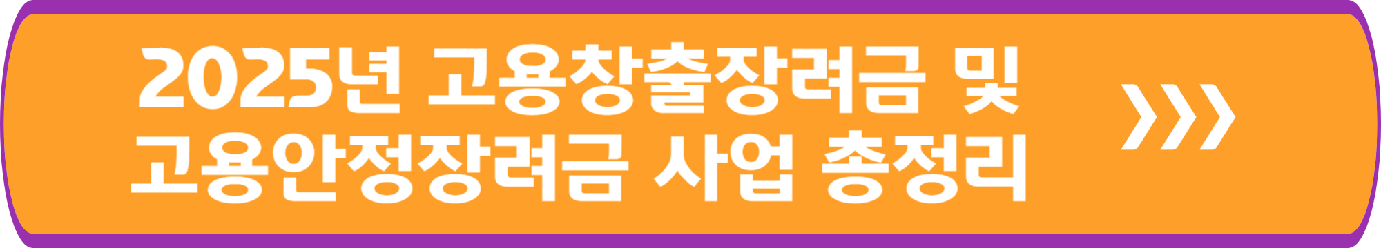 2025년 고용창출장려금 및 고용안정장려금 사업 총정리