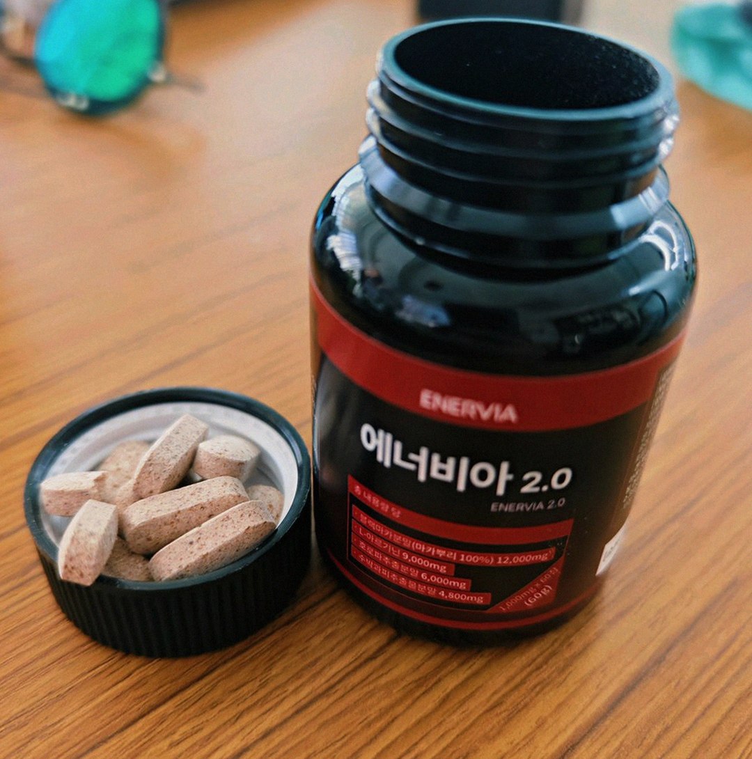 enervia 2.0 supplement bottle 60 tablets