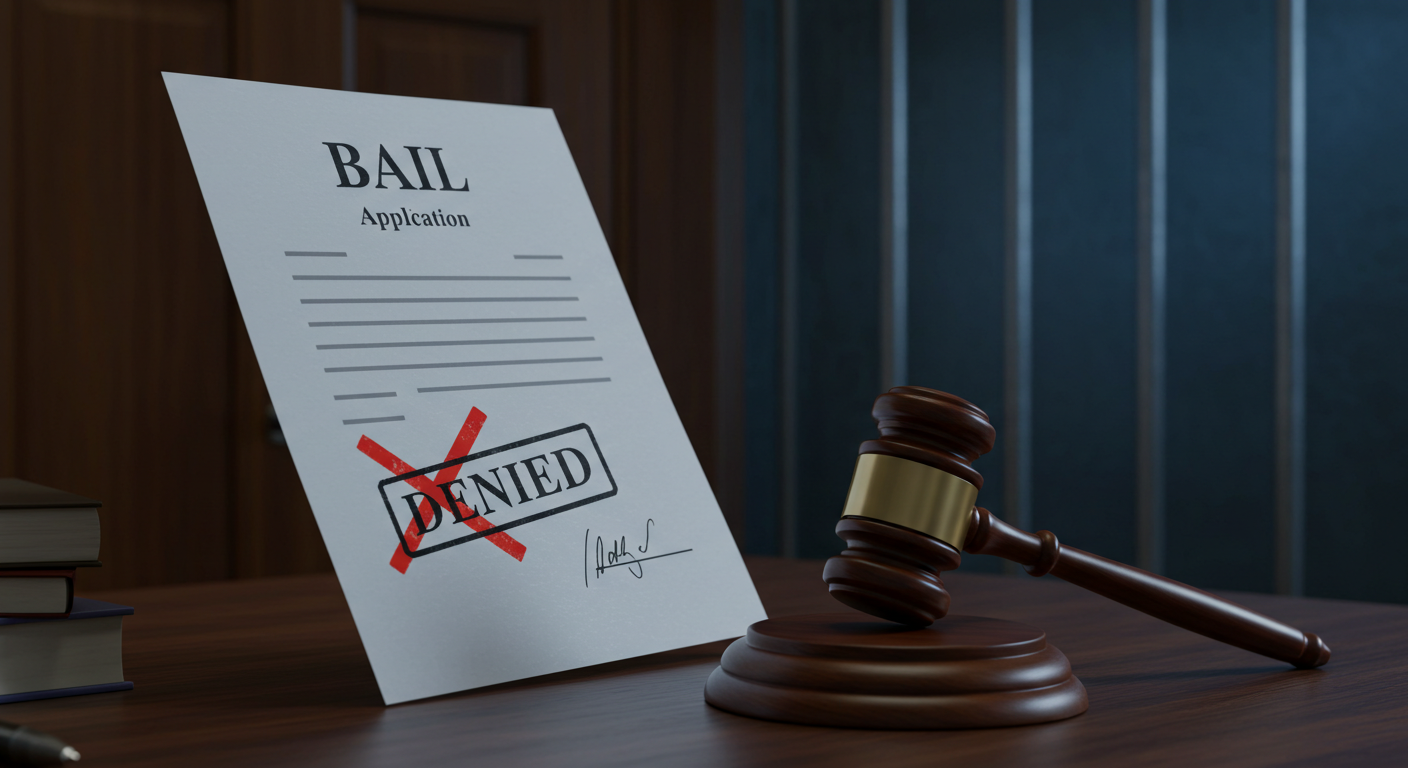 '보석 기각' 뜻, 구속된 피고인은 어떻게 되나요?