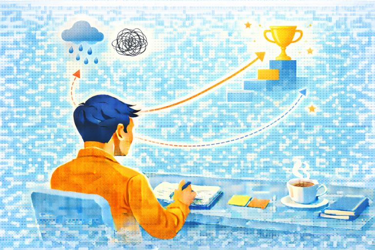 셀프 브랜딩 중 슬럼프 극복 방법 관련 이미지