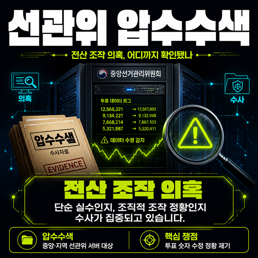 선관위 압수수색