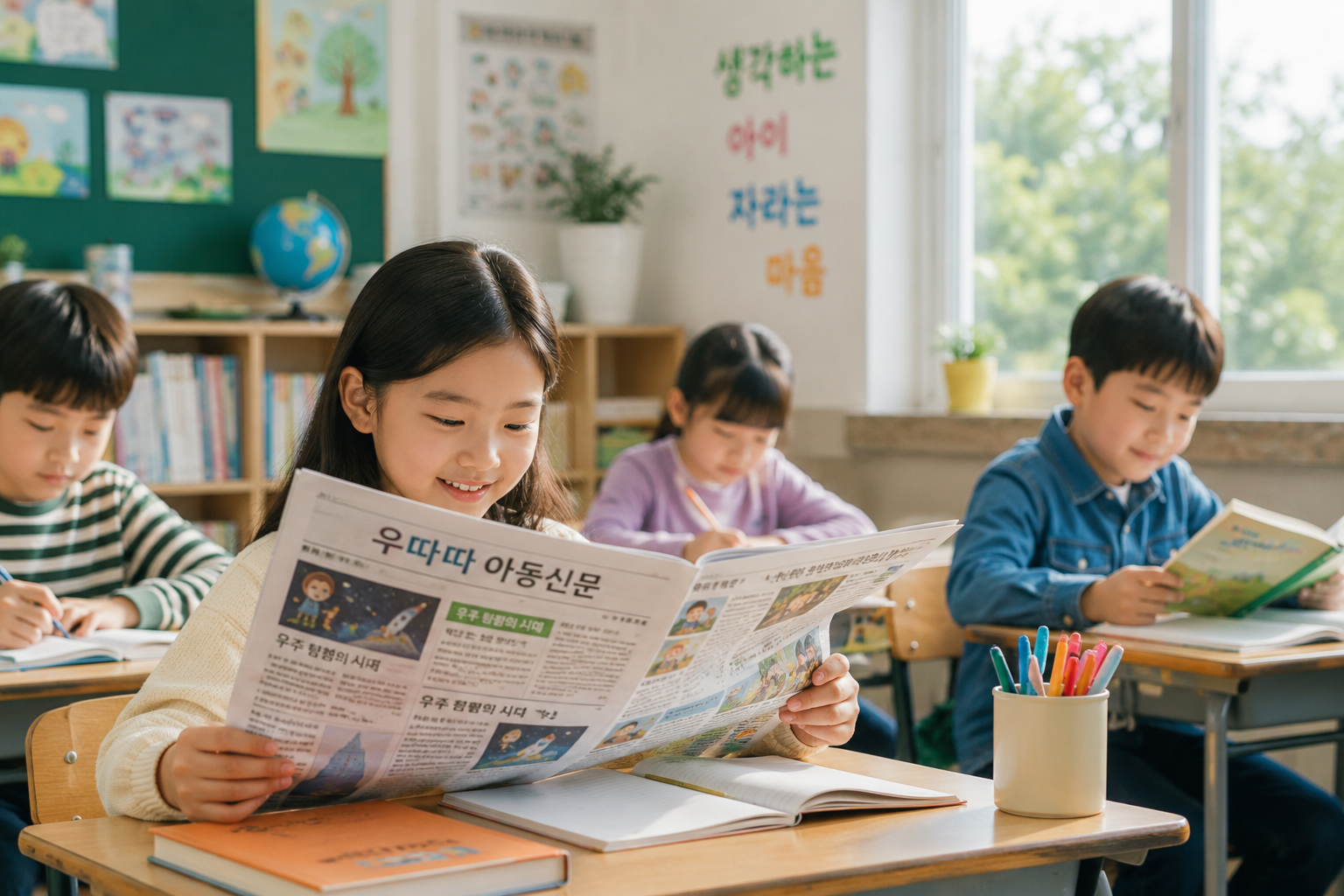 우따따 아동신문 후기, 책 읽기 어려워하던 아이에게 나타난 놀라운 변화