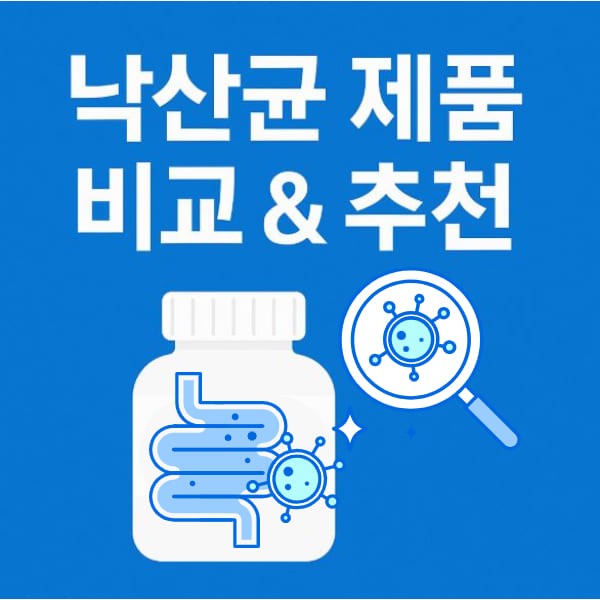 낙산균 제품 비교와 추천 썸네일