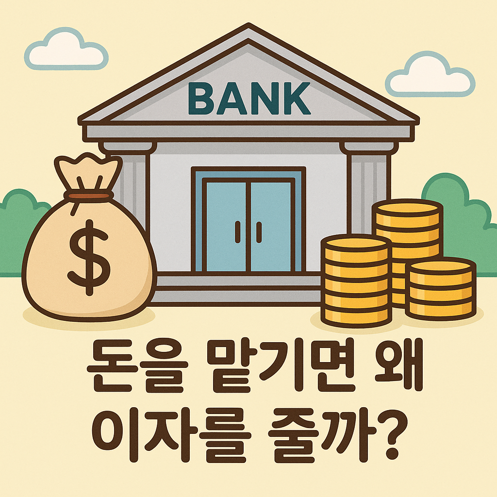 돈을 맡기면 왜 이자가 생길까요? 이자와 금리의 원리 알아보기