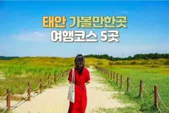 태안 여행코스 추천 꽃지해변 포함한 드라이브 코스 안내_2