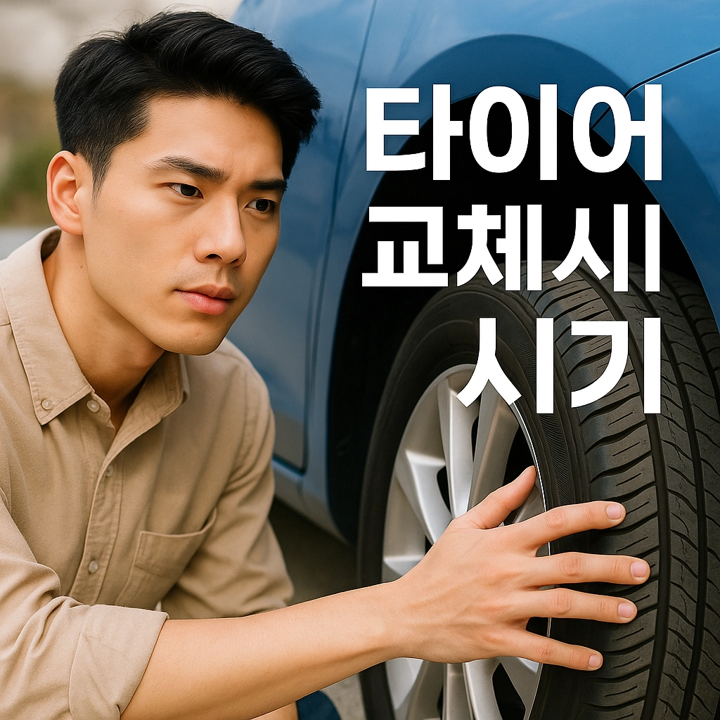 타이어 교체 시기 놓치면 사고 위험 30%&uarr; 100원 동전으로 확인하는 방법
