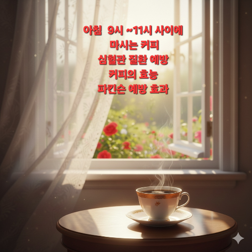 아침에 마시는 커피가 심혈관 질환 예방에 좋다네요 커피 효능 심혈관 질환 항산화 성분 뇌건강