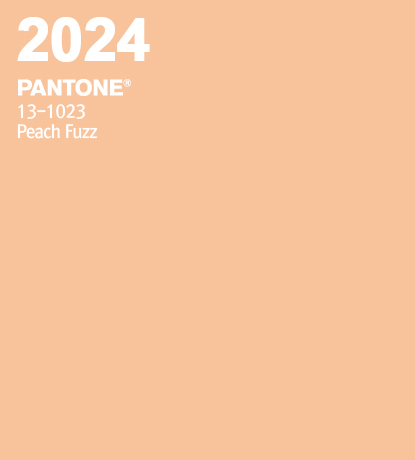 2024 Peach Fuzz