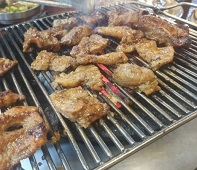 숯불돼지갈비