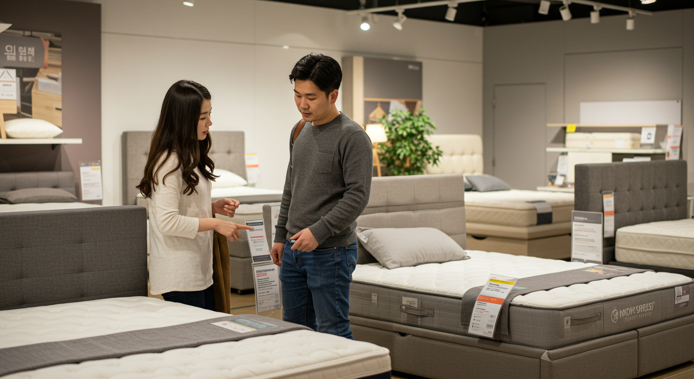 싱글 침대 사이즈