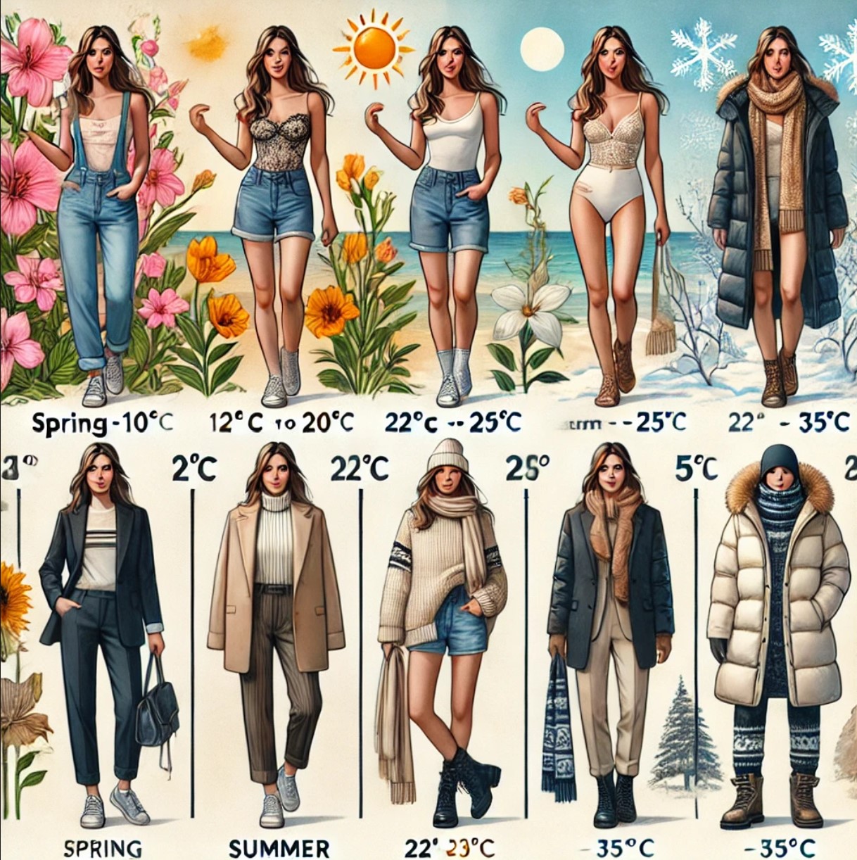 날씨별 옷차림