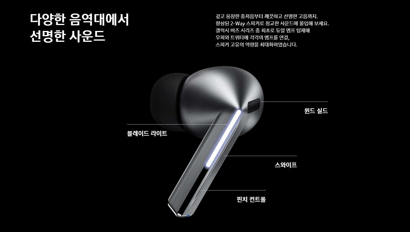 갤럭시 버즈3 프로 기능