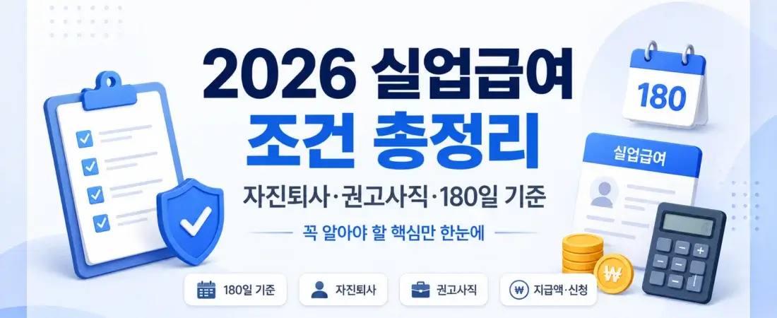 실업급여 조건