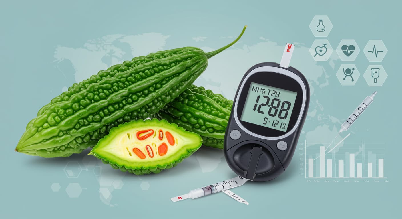 여주의 놀라운 혈당 조절 효과, 당뇨 환자에게 정말 좋을까?