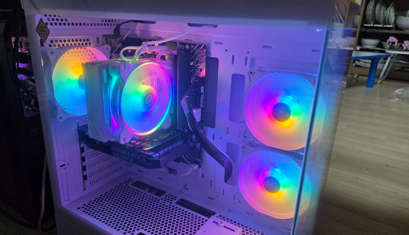 가성비 조립PC 케이스 앱코 (ABKO) U30 마린 화이트 후기 사진9