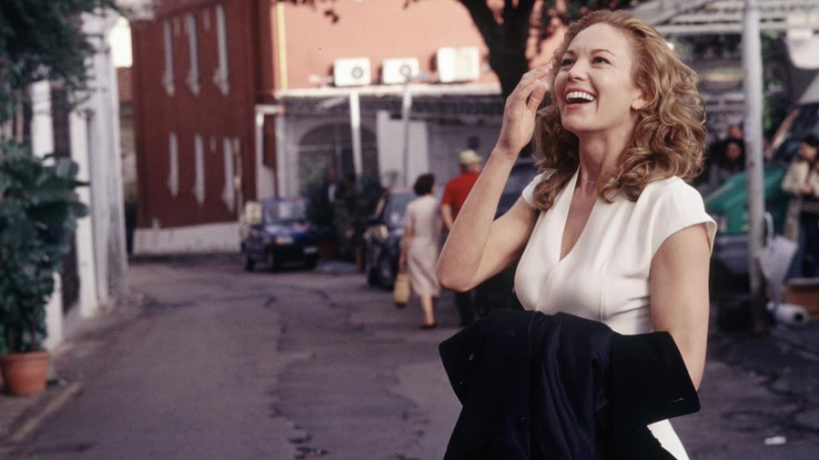 영화 투스카니의 태양 다이앤 레인 이탈리아 거리 장면