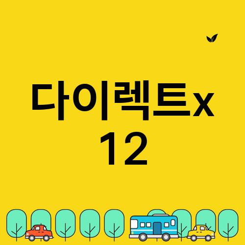 다이렉트x 12