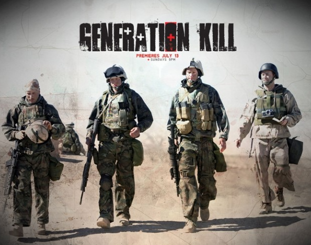 제네레이션 킬 포스터 속 군인들