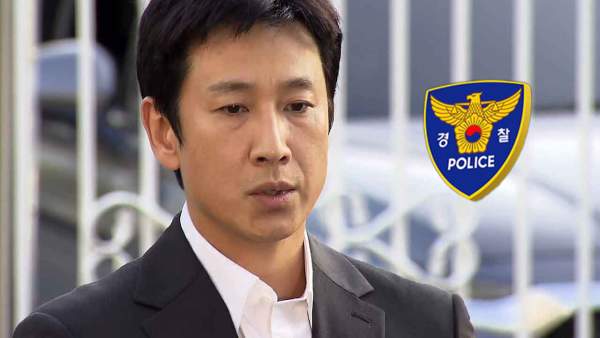 수척한 모습으로 인터뷰를 하는 이선균