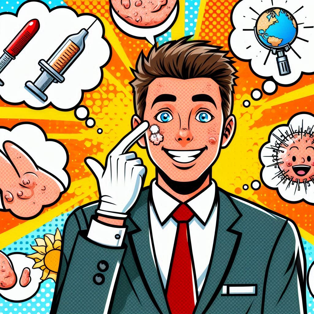 피부가 굉장히 가려워.