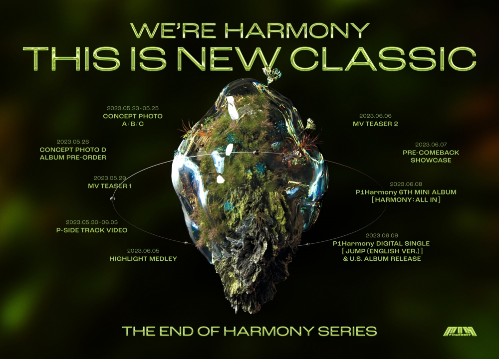 피원하모니(P1Harmony) 플랜포스터&#44; FNC 엔터테인먼트