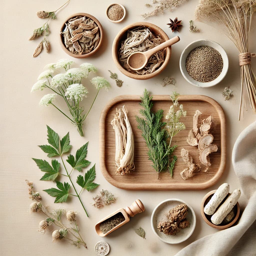 여성 건강에 좋은 한방 조합 BEST 5 (당귀&middot;쑥&middot;천궁&middot;작약&middot;황기)