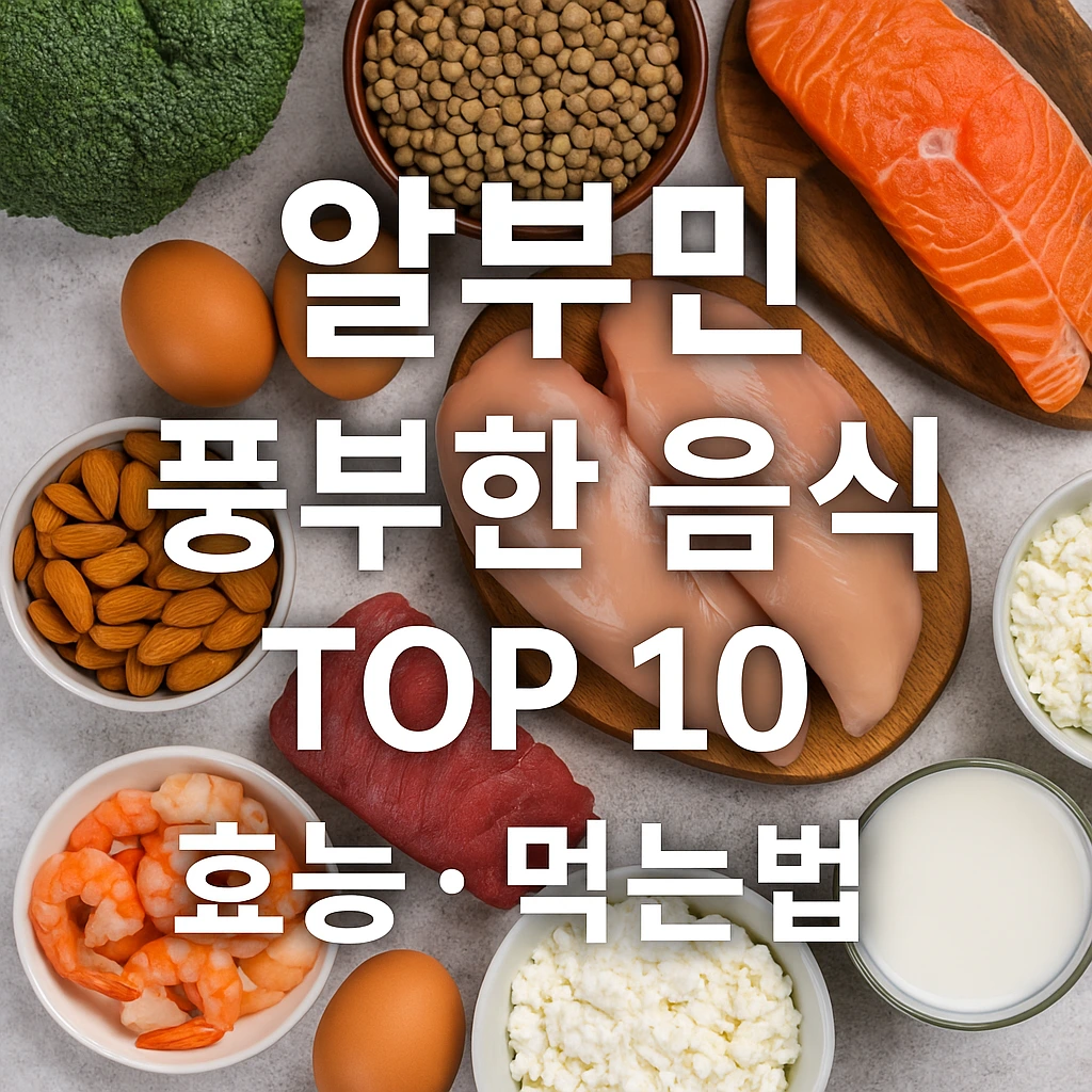 알부민풍부한음식10가지